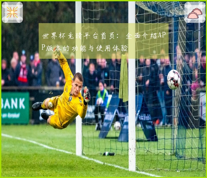 世界杯竞猜平台首页：全面介绍APP版本的功能与使用体验